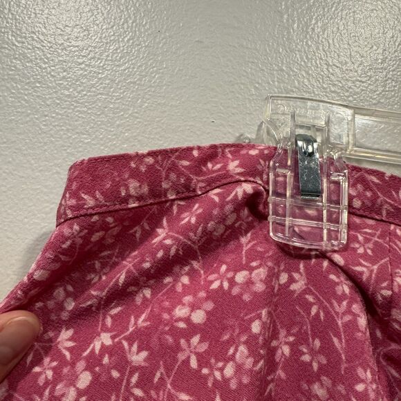 Vintage CJ Banks Maxi Skirt Elastic Waist Flowy Floral Pink Boho Women sz 20W - Picture 3 of 10